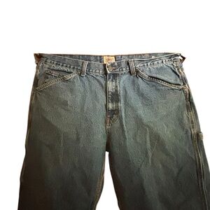 Blue Relaxed Fit Jeans with Timeless Style